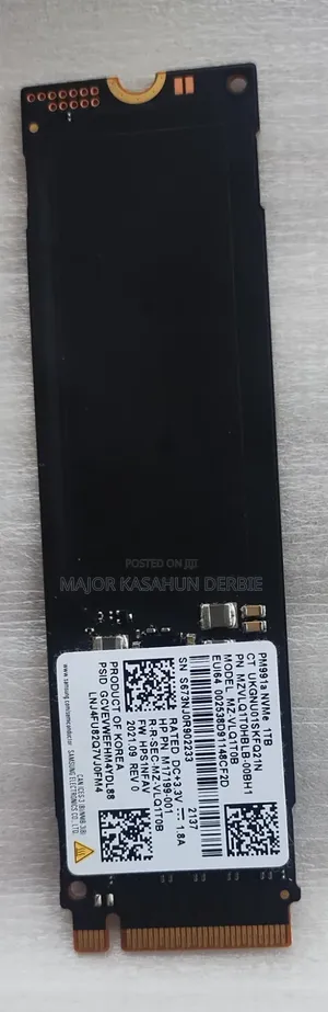 SSD Samsung Pm991a Mz-Vlq1t0b 1tb M.2 2280