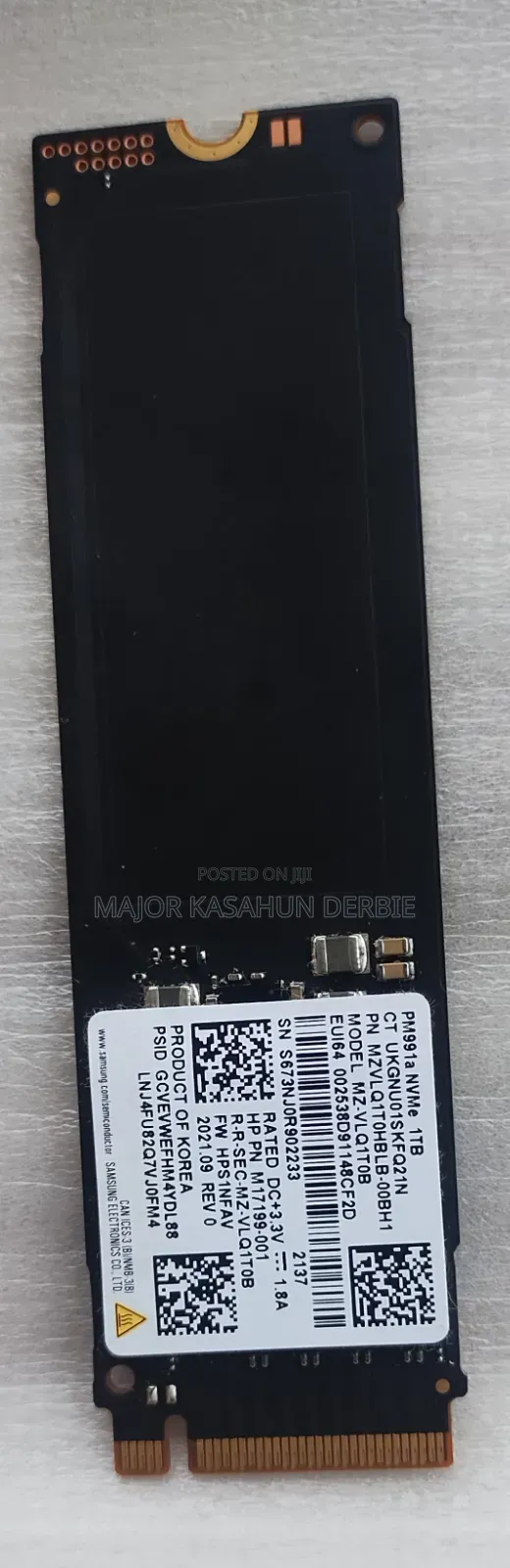 SSD Samsung Pm991a Mz-Vlq1t0b 1tb M.2 2280