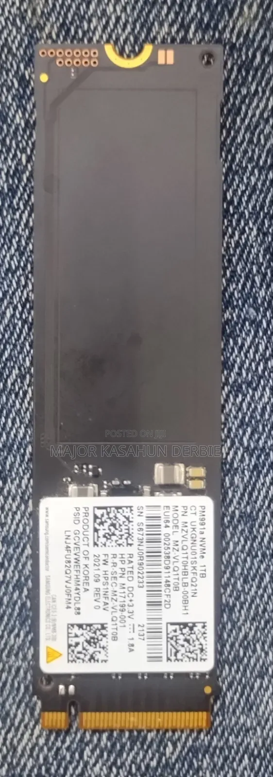 SSD Samsung Pm991a Mz-Vlq1t0b 1tb M.2 2280