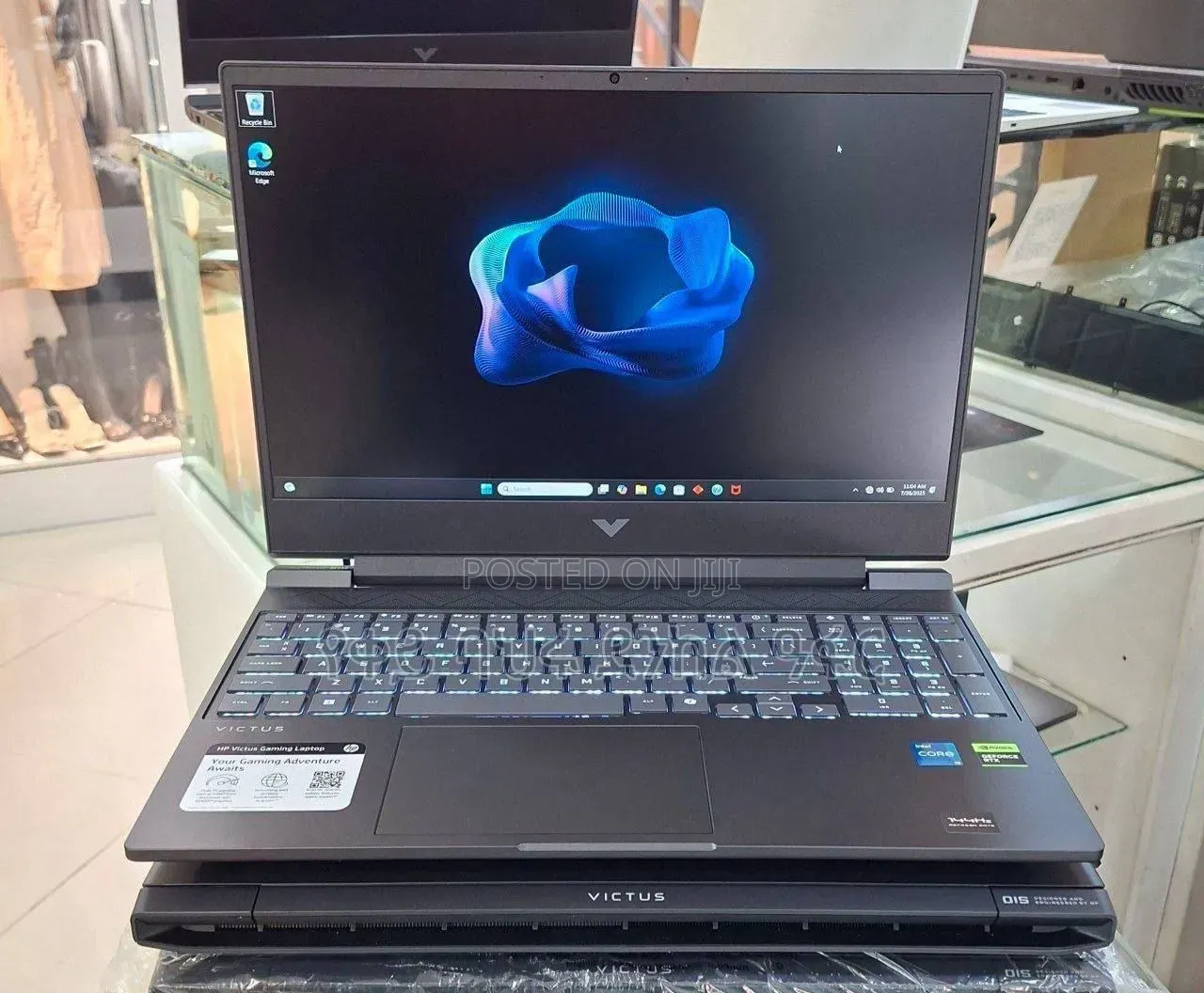 New HP Pavilion Gaming Laptop 15-dk2xxx 16GB Intel Core i5 SSD 512GB