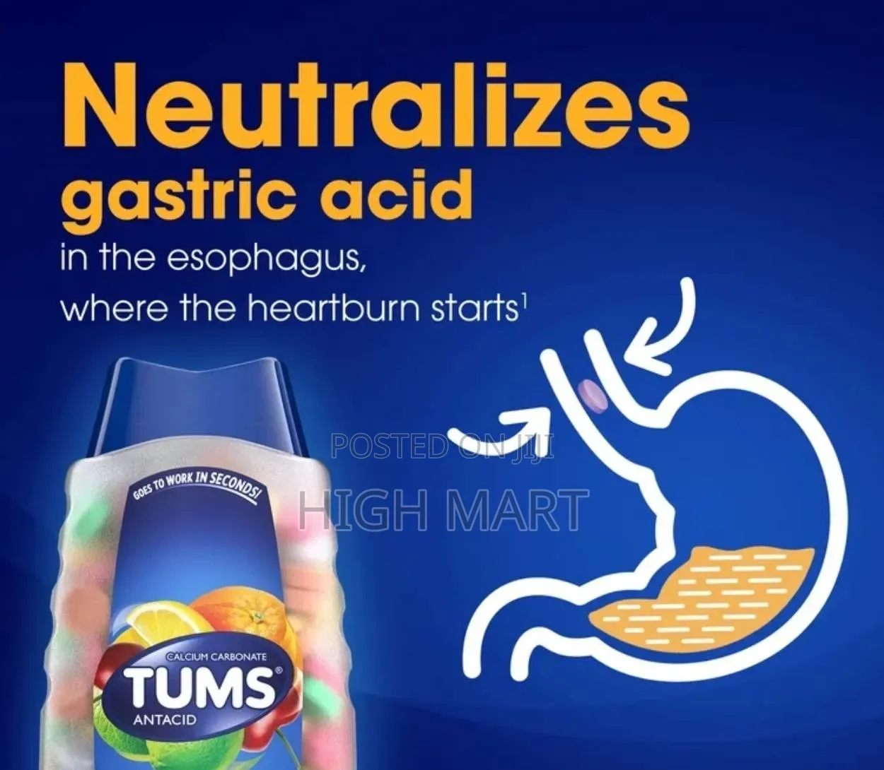 TUMS Ultra Strength Chewable Antacid