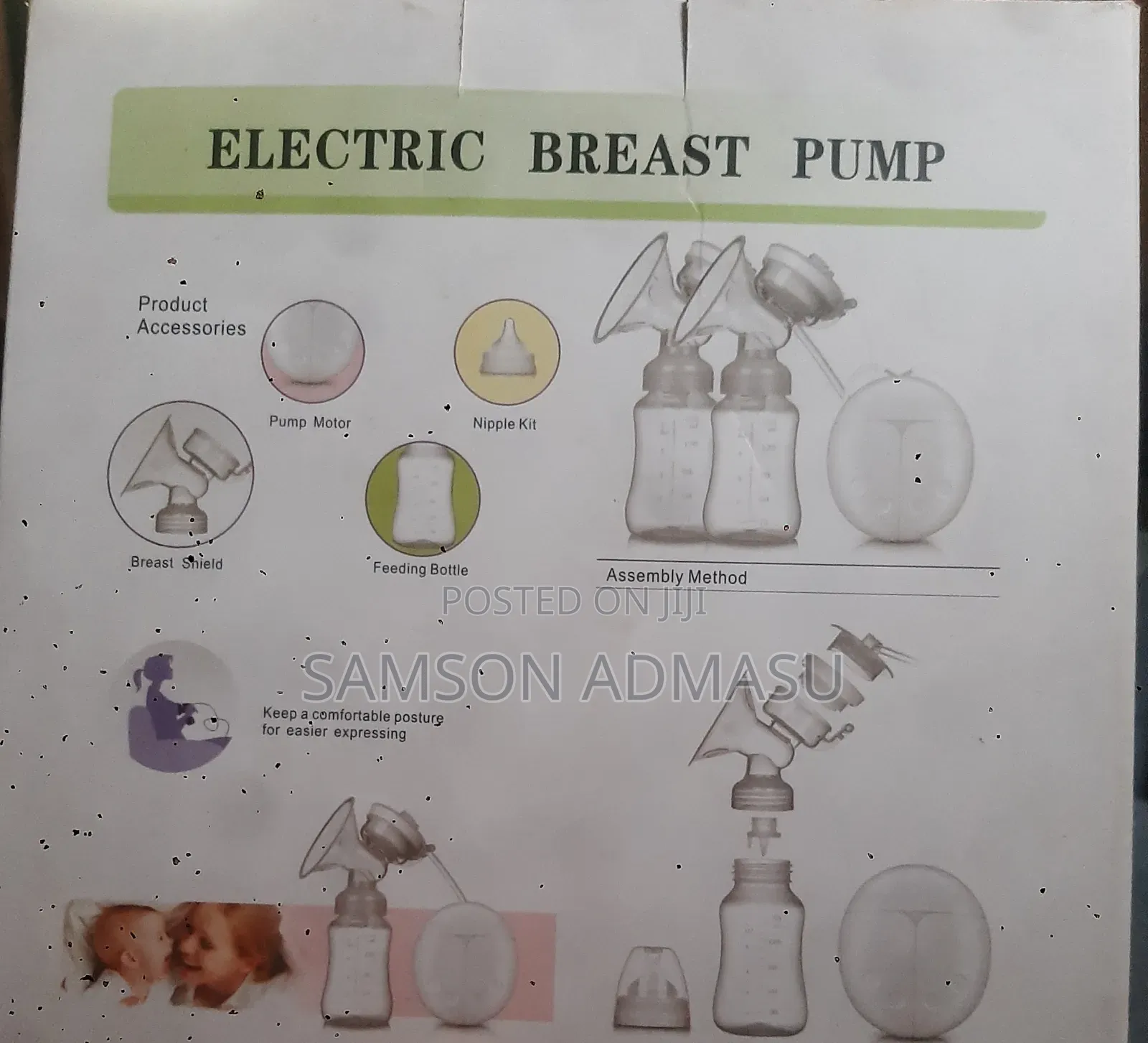 Intelligent Automatic Double Breast Pump