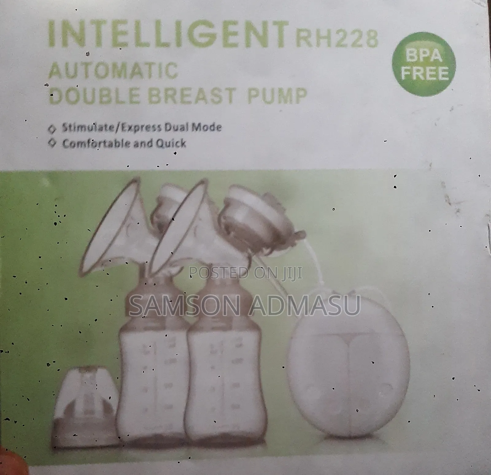 Intelligent Automatic Double Breast Pump