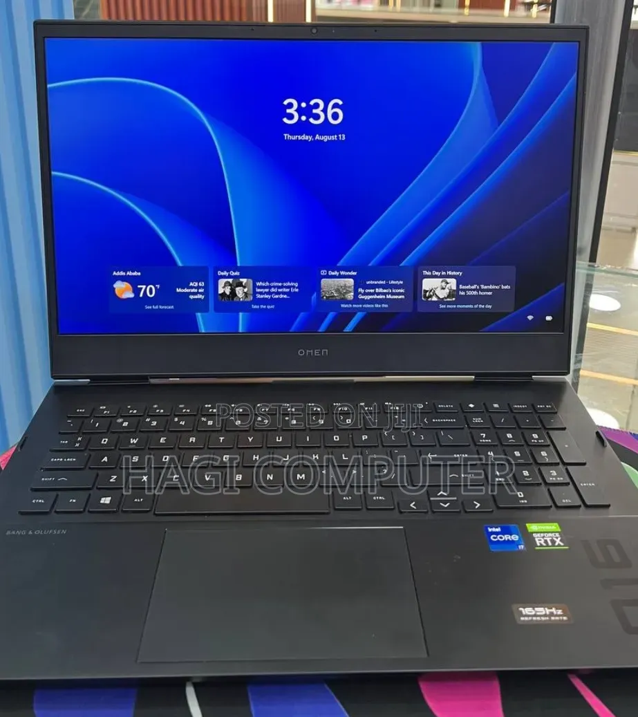 New Laptop HP Omen 16 16GB Intel Core i7 SSD 512GB