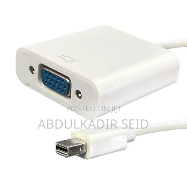 Mini Displayport(Dp) Thunderbolt to Vga Adapter Cable