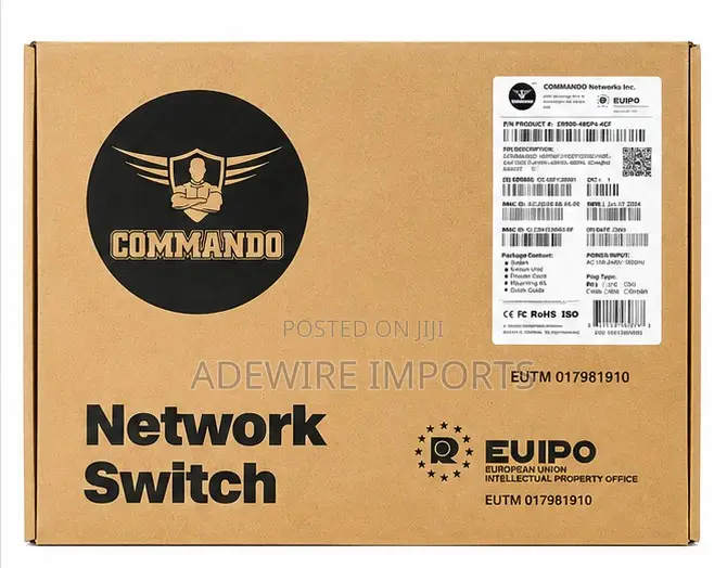 Commando Poe 48port Managed(with Vat)