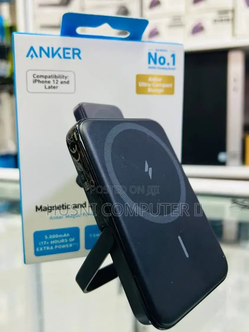 Anker MagGo Power Bank (5,000mAh, 7.5W, Stand)