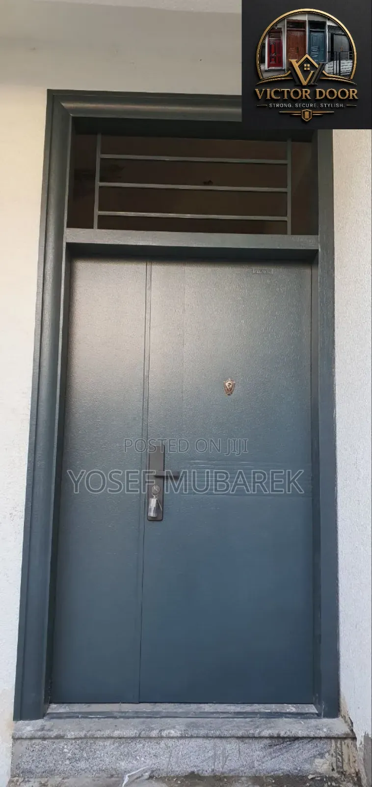 Victor Door – Strong Outside, Safe Inside! | ከውጭ ጠንካራ፣ ከውስጥ ሰላም!