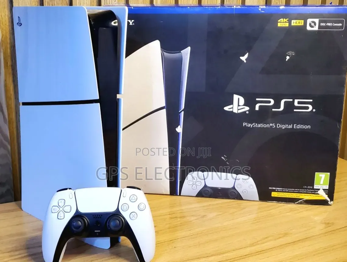 PS5 Slim Brand New – ከ 1 Original Joystick ጋር