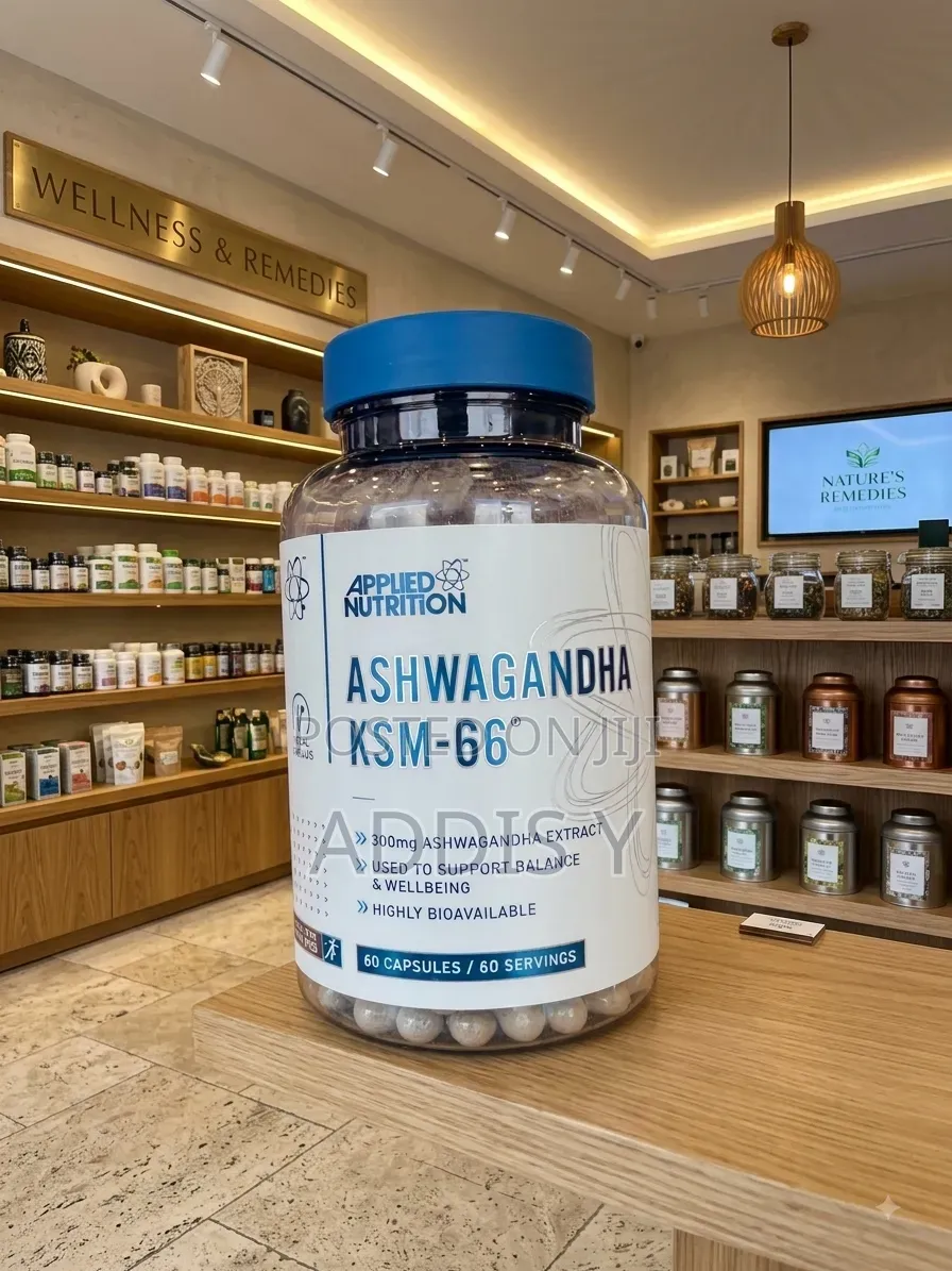 Premium Ashwagandha KSM-66 – 60 Capsules