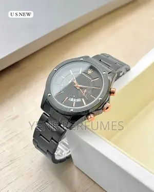 Men's Black Rose Chronograph