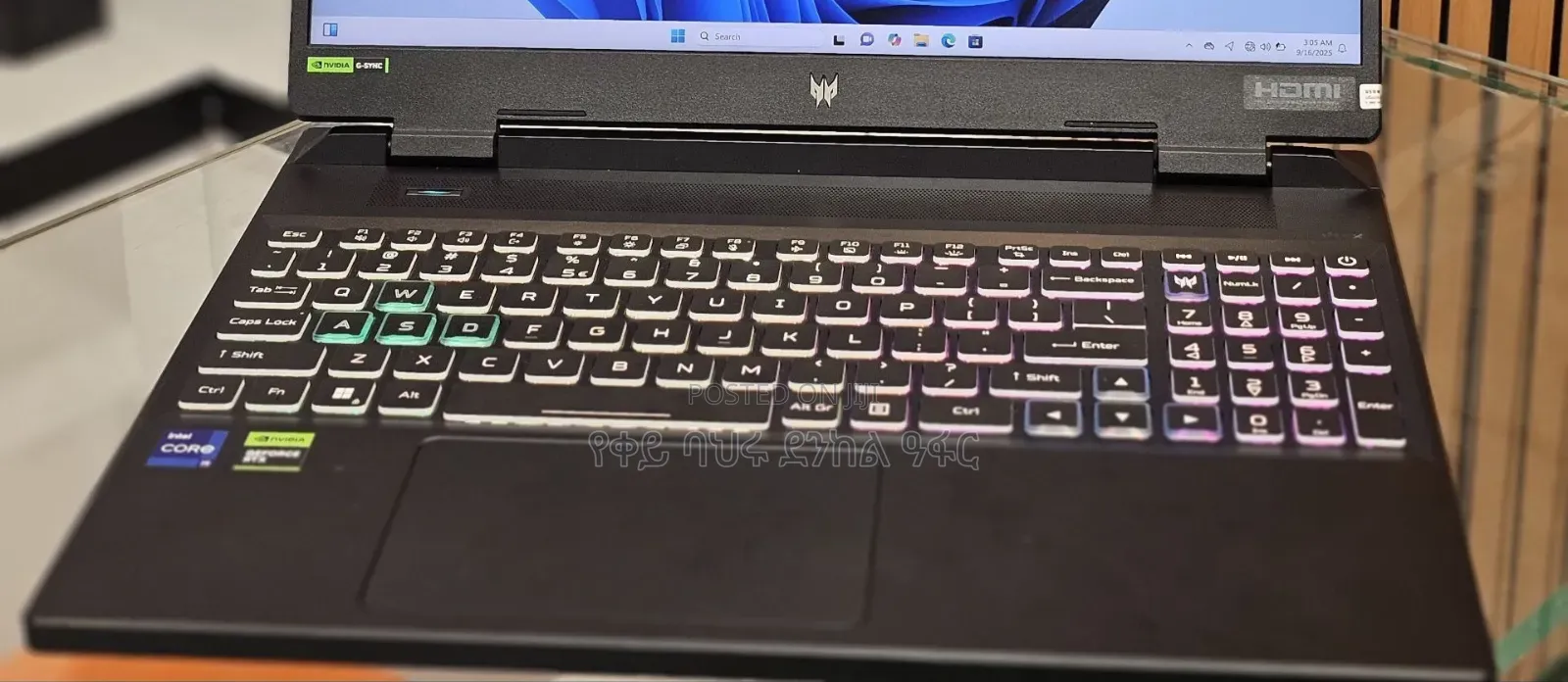 New Laptop Acer Predator Helios 300 16GB Intel Core i9 SSD 1T