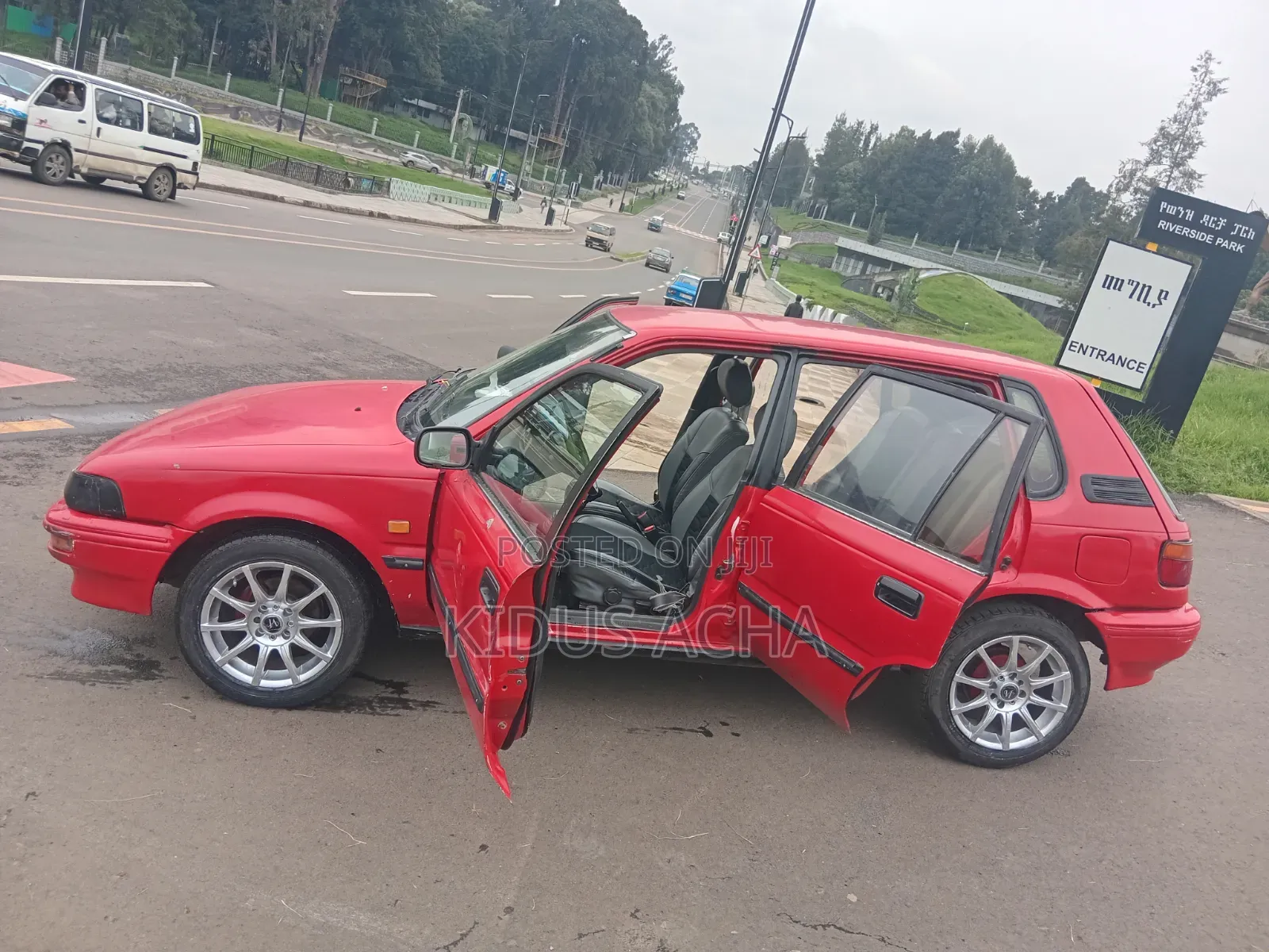 Toyota Corolla 1991 Red