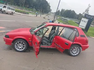 Toyota Corolla 1991 Red