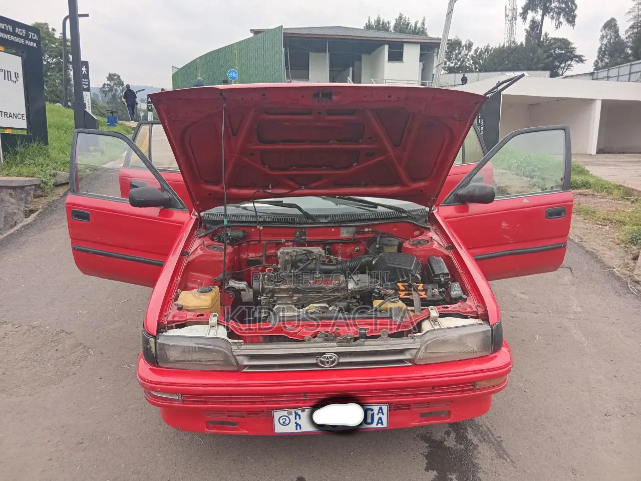 Toyota Corolla 1991 Red