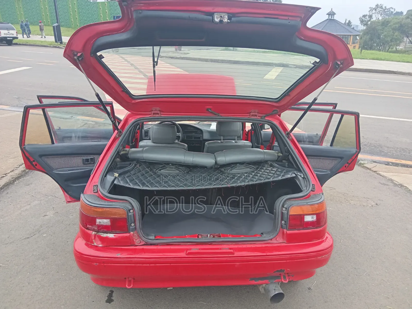 Toyota Corolla 1991 Red