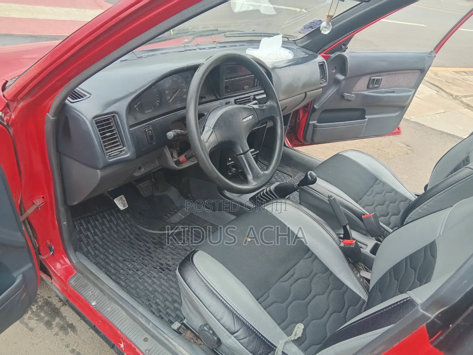 Toyota Corolla 1991 Red