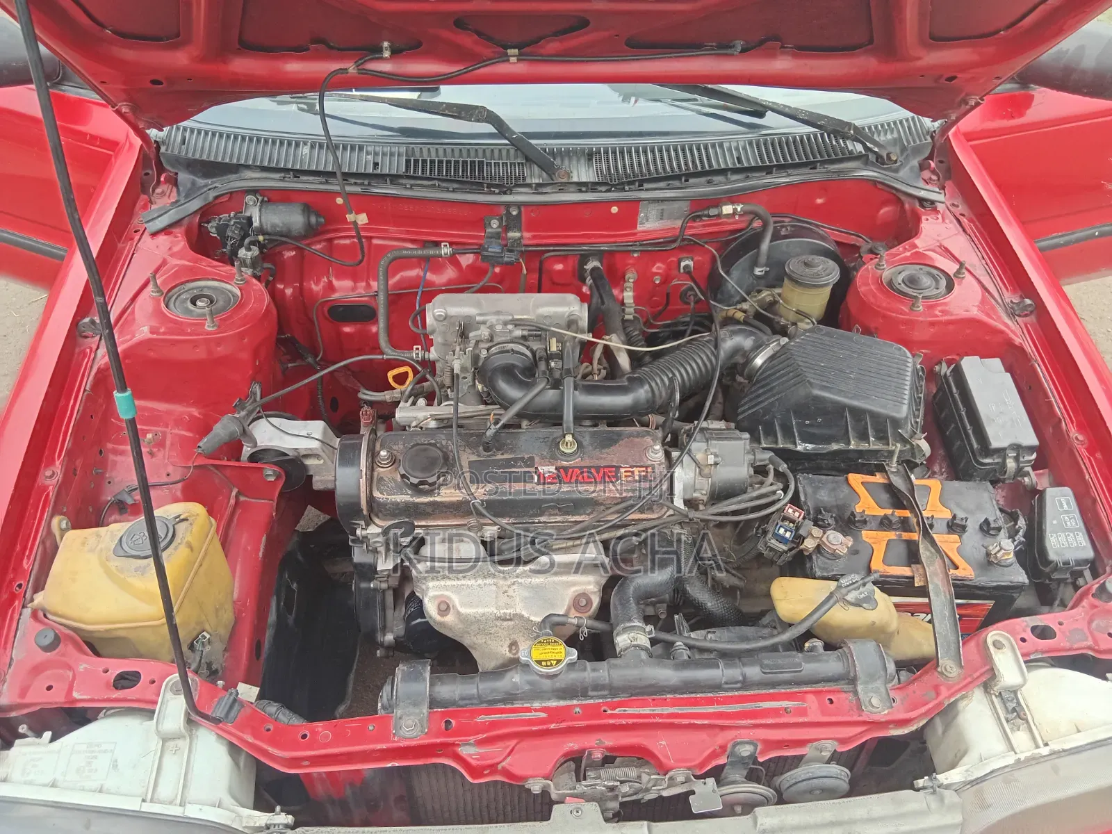 Toyota Corolla 1991 Red