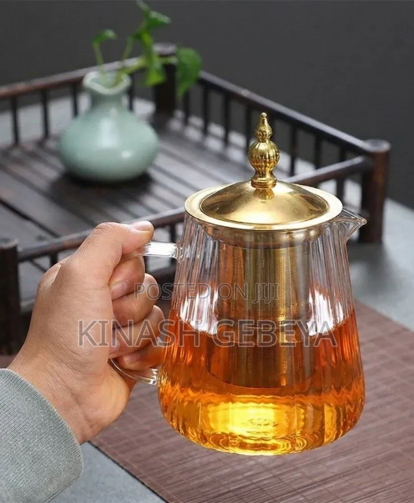 Multifunctional Glass Single Tea Kettle(800ml)
