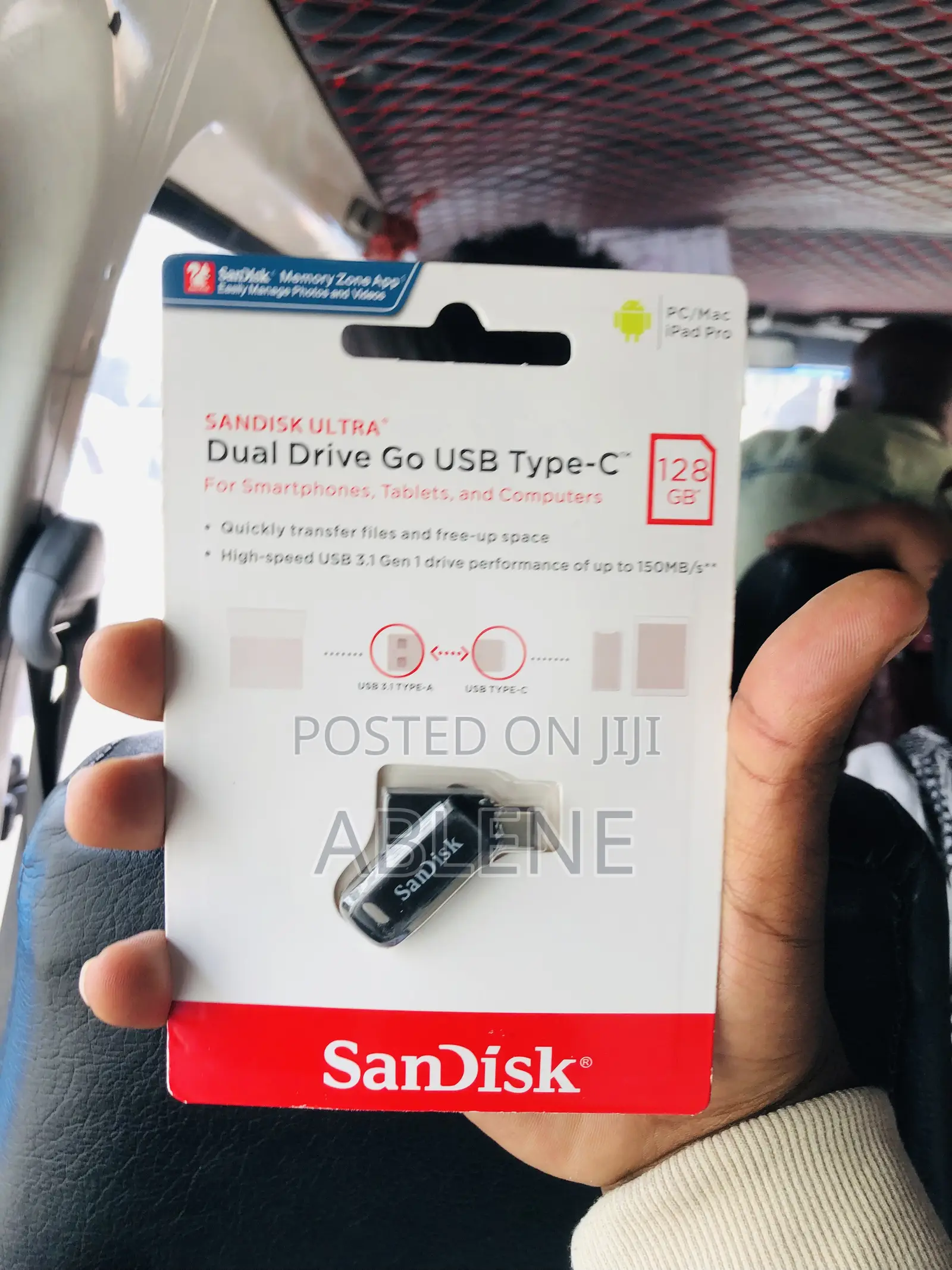 128Gb SanDisk Ultra Dual Drive Go USB Type-C Flash Drive