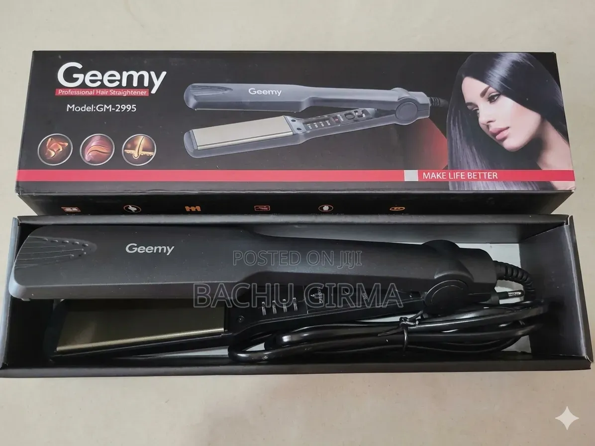 Geemy GM-2995 Professional Hair Straightener (Brand New)