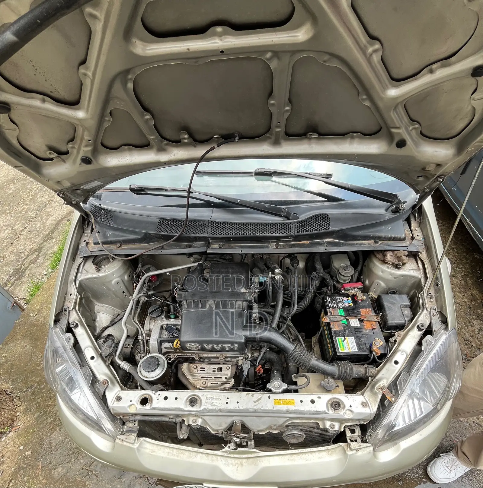 Toyota Vitz 2004 Beige
