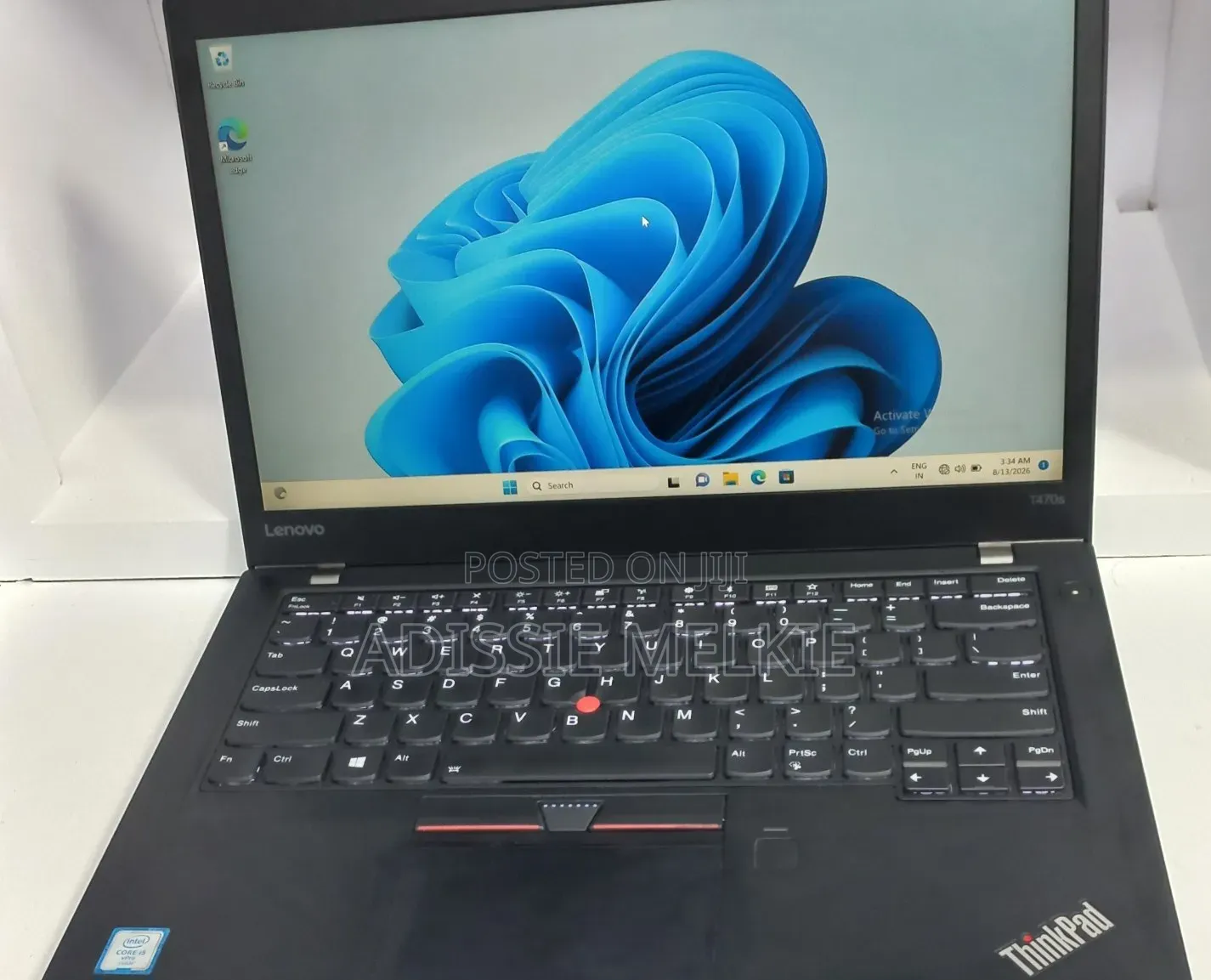 New Laptop Lenovo ThinkPad T470s 8GB Intel Core i5 SSD 256GB