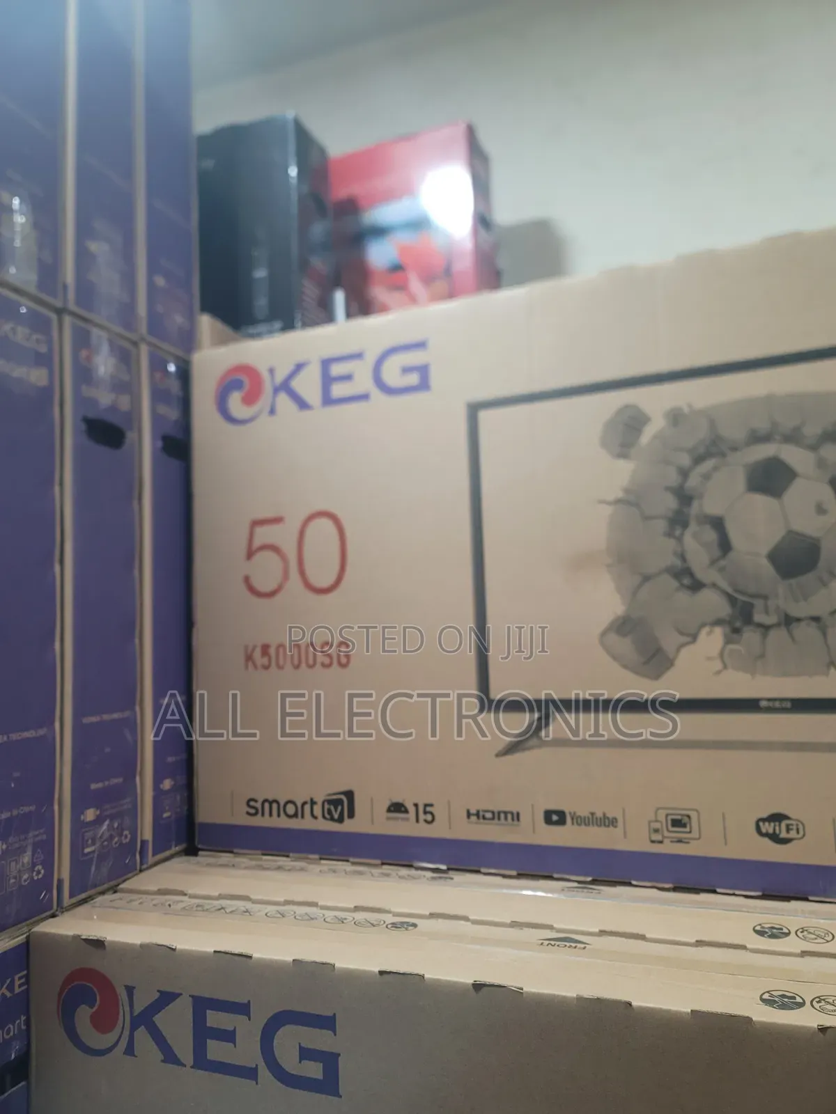 ኬኤጂ 50"ኢንች ስማርት ቲቪ