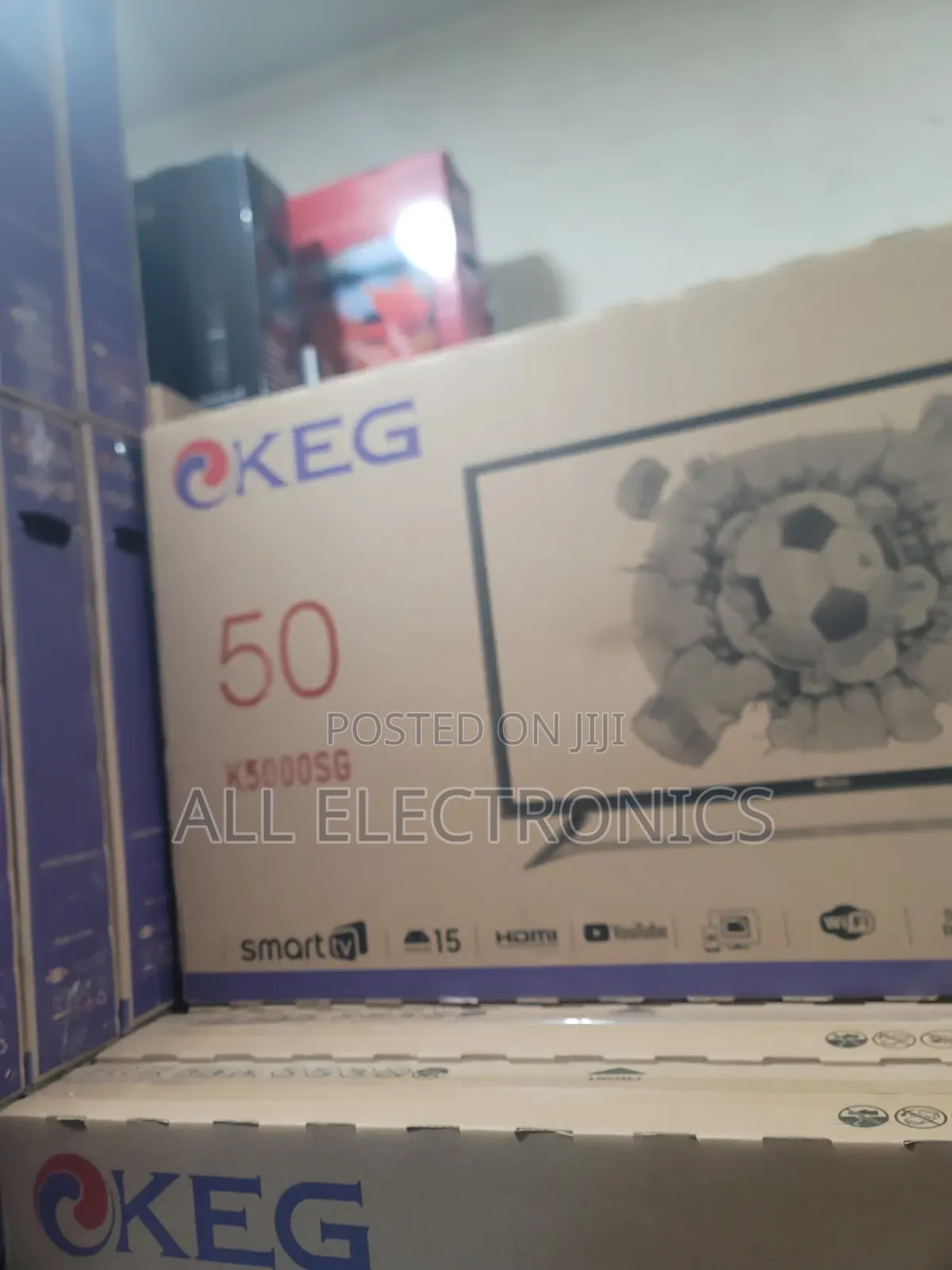 ኬኤጂ 50"ኢንች ስማርት ቲቪ