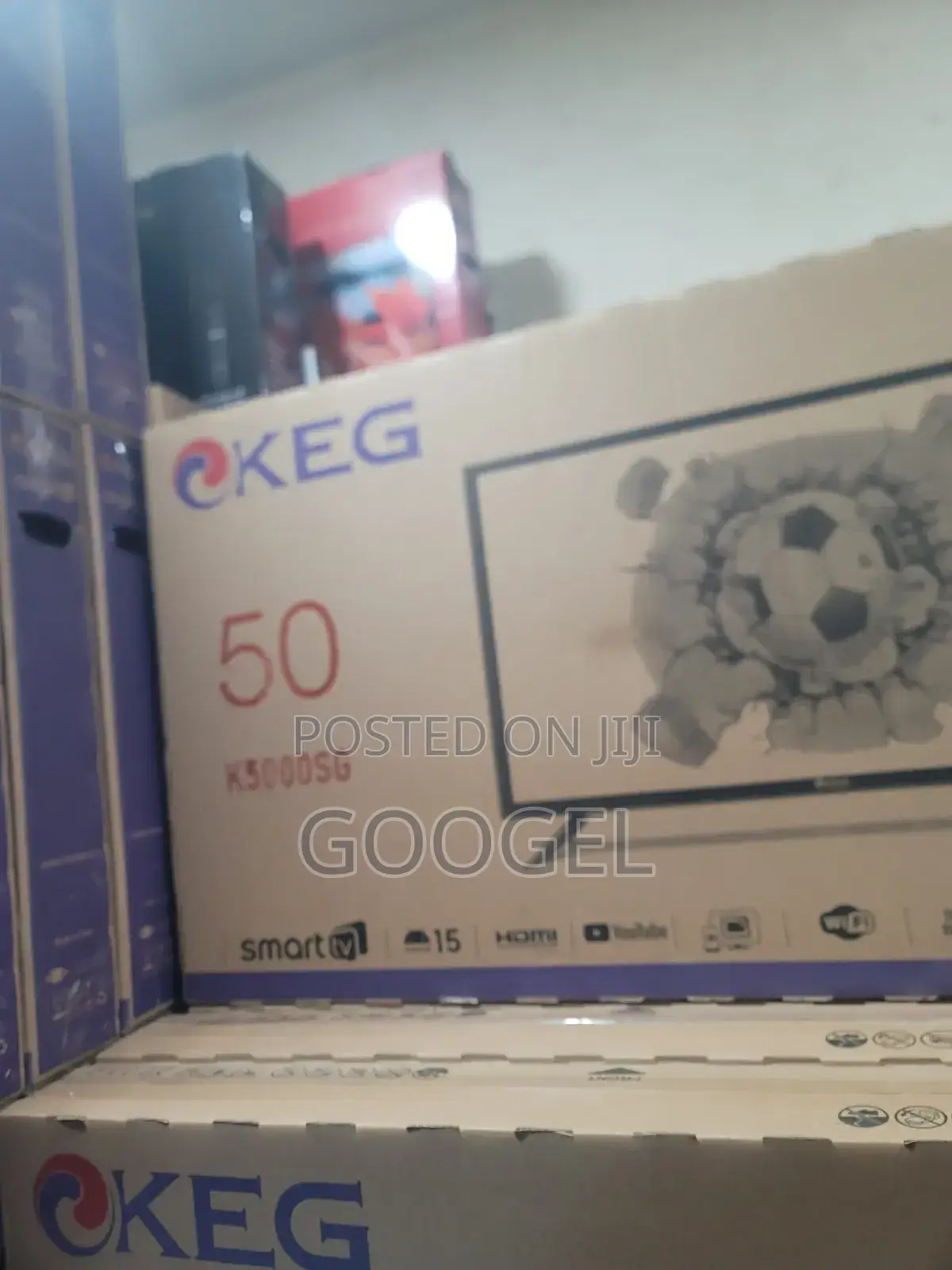 ኬኤጂ 50"ኢንች ስማርት ቲቪ