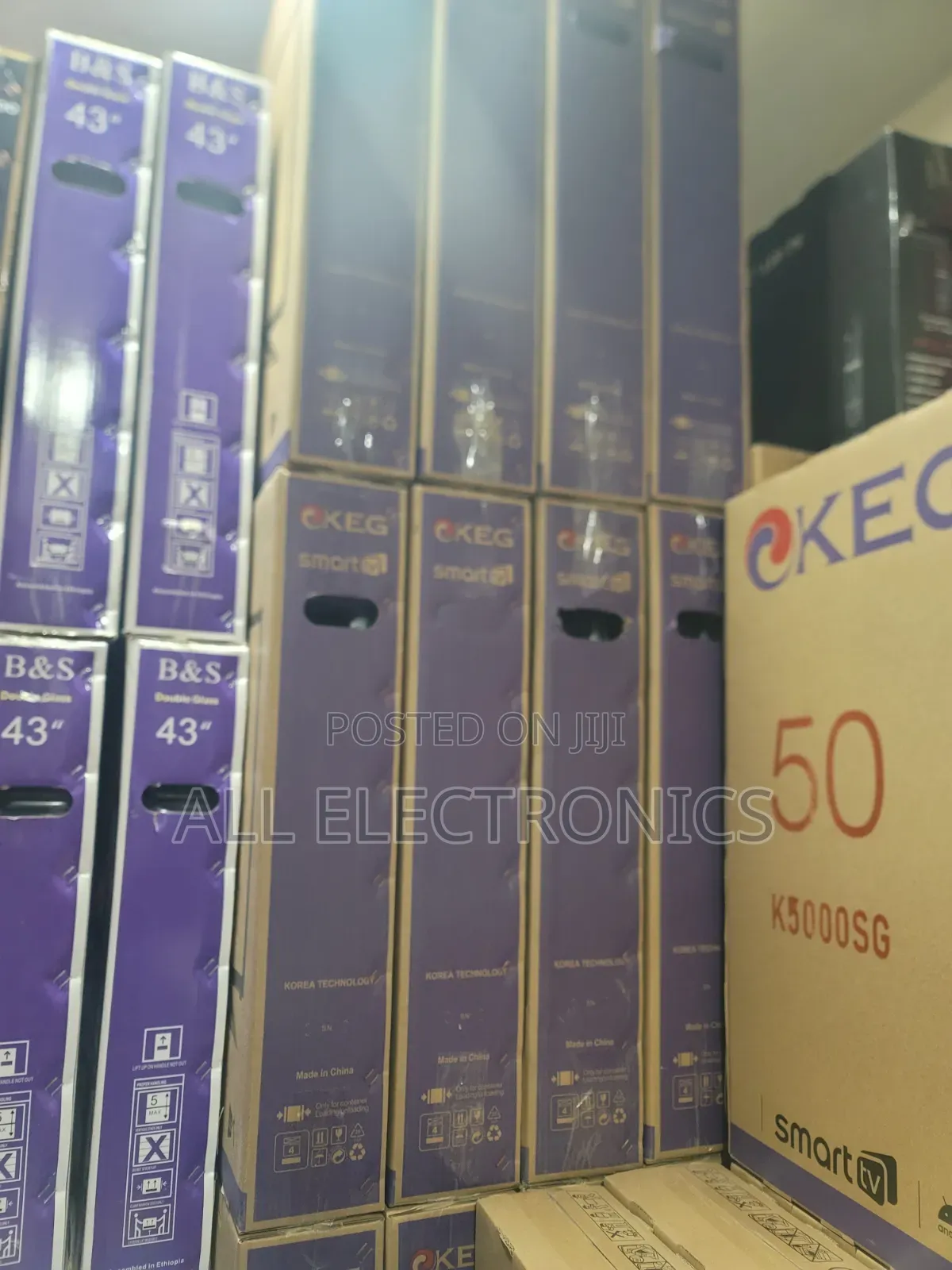 ኬኤጂ 50"ኢንች ስማርት ቲቪ