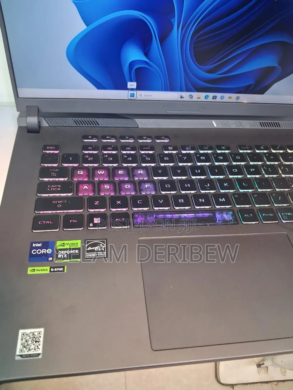 New Laptop Asus ROG Strix G16 G614 16GB Intel Core i9 SSD 1T
