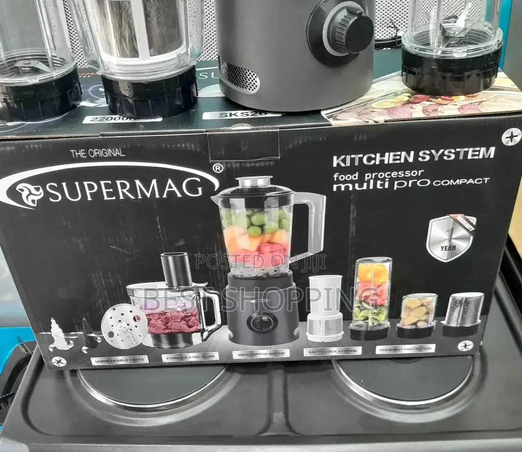 Supermag Food Processor Multi-Functional Kitchen Appliance