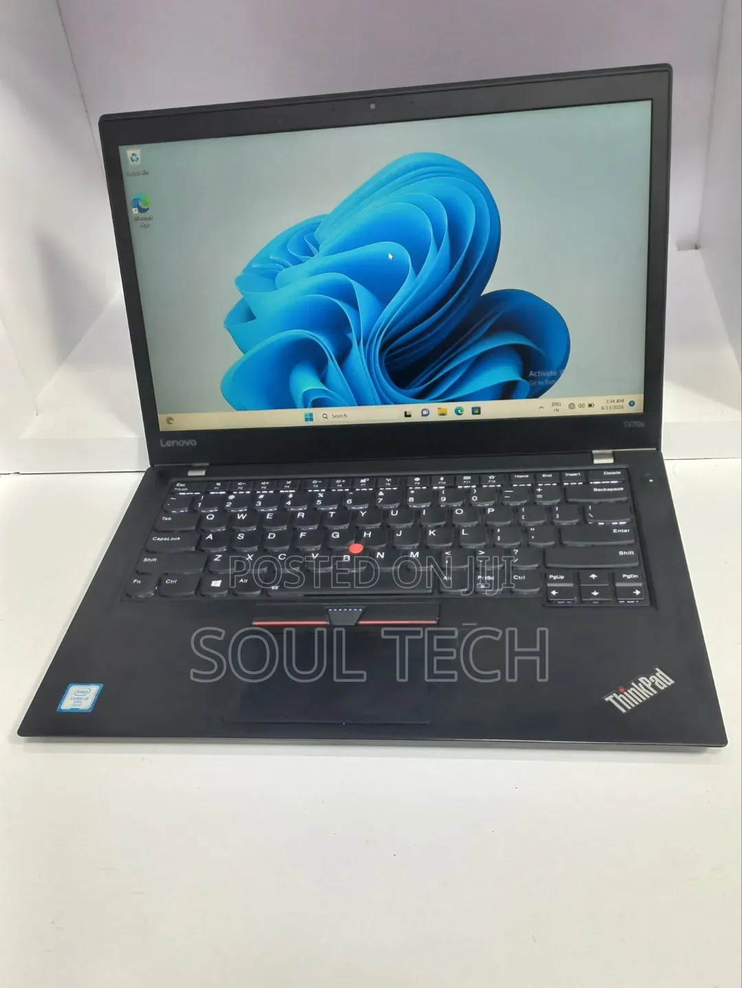 New Laptop Lenovo ThinkPad T470 8GB Intel Core i5 SSD 256GB