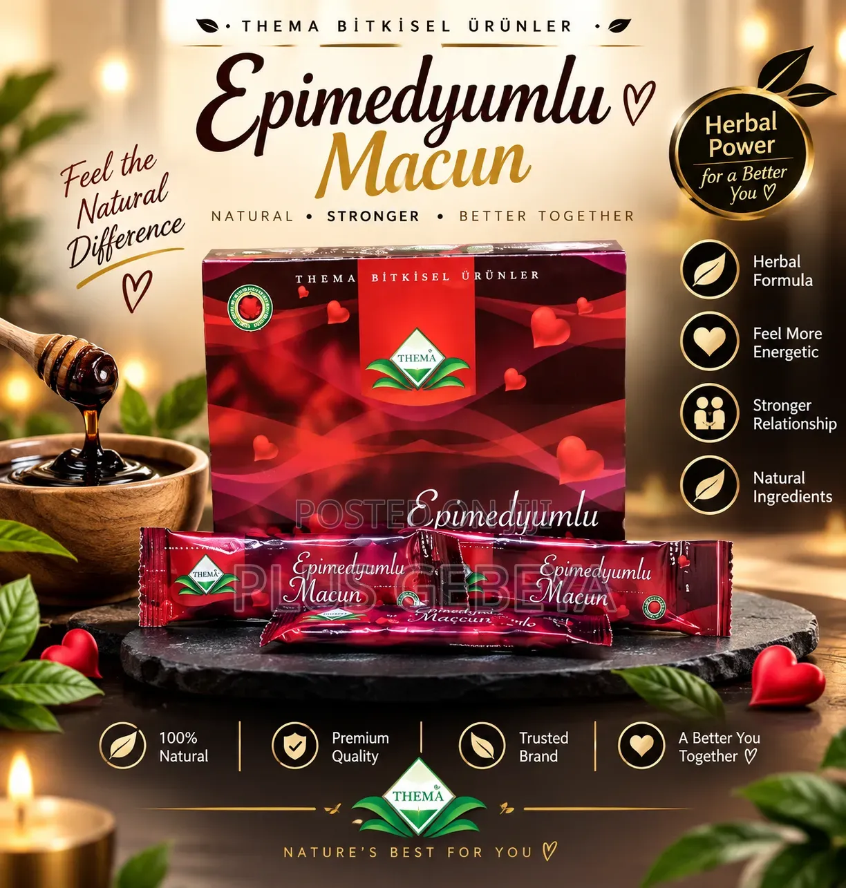 Epimedyumlu Macun by THEMRA | Herbal Paste