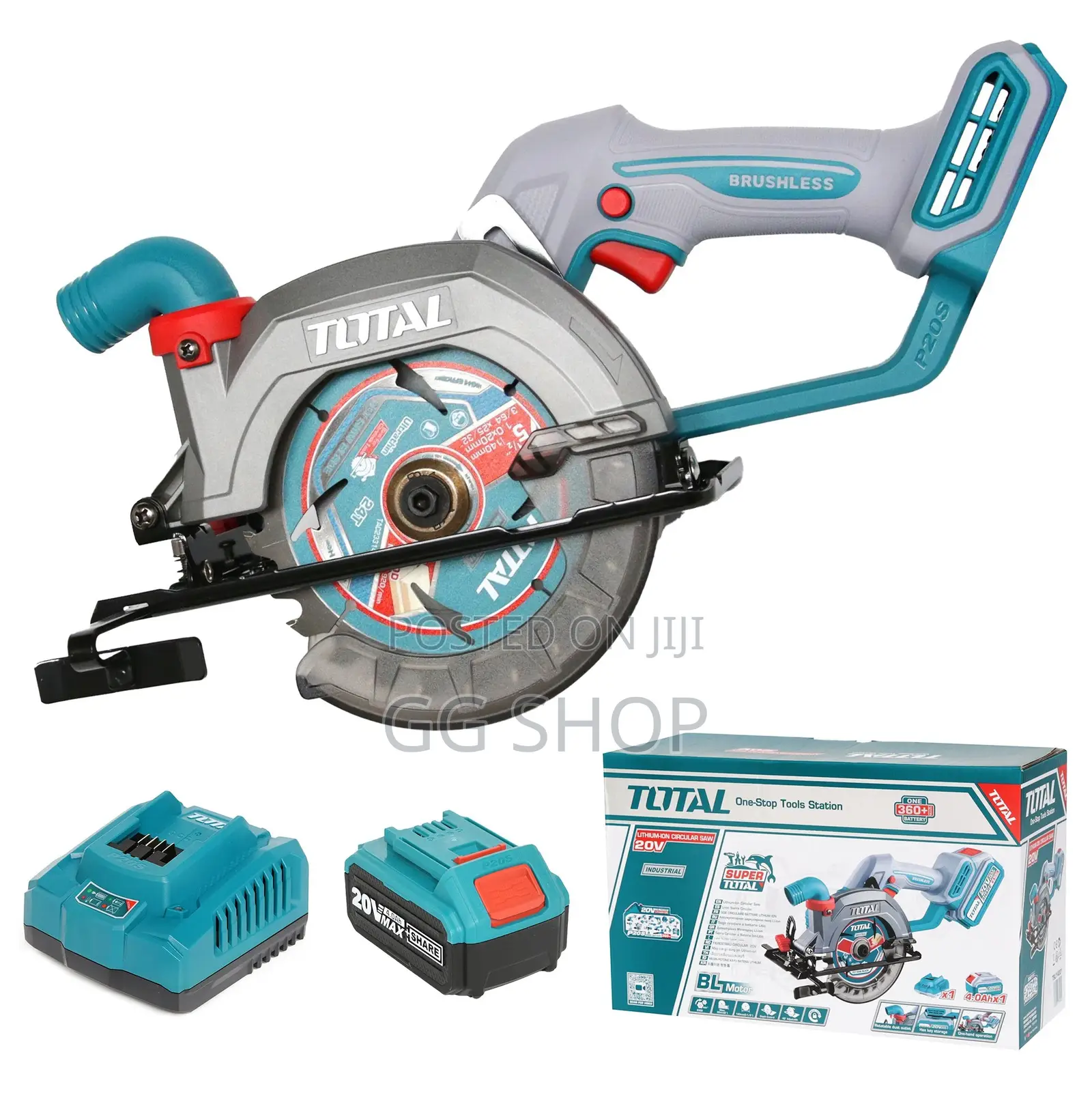 Total Rechargeable Circular Saw