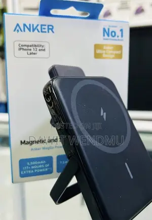 Anker MagGo Power Bank (5,000mAh, 7.5W, Stand)  Capacity: 5,000mAh