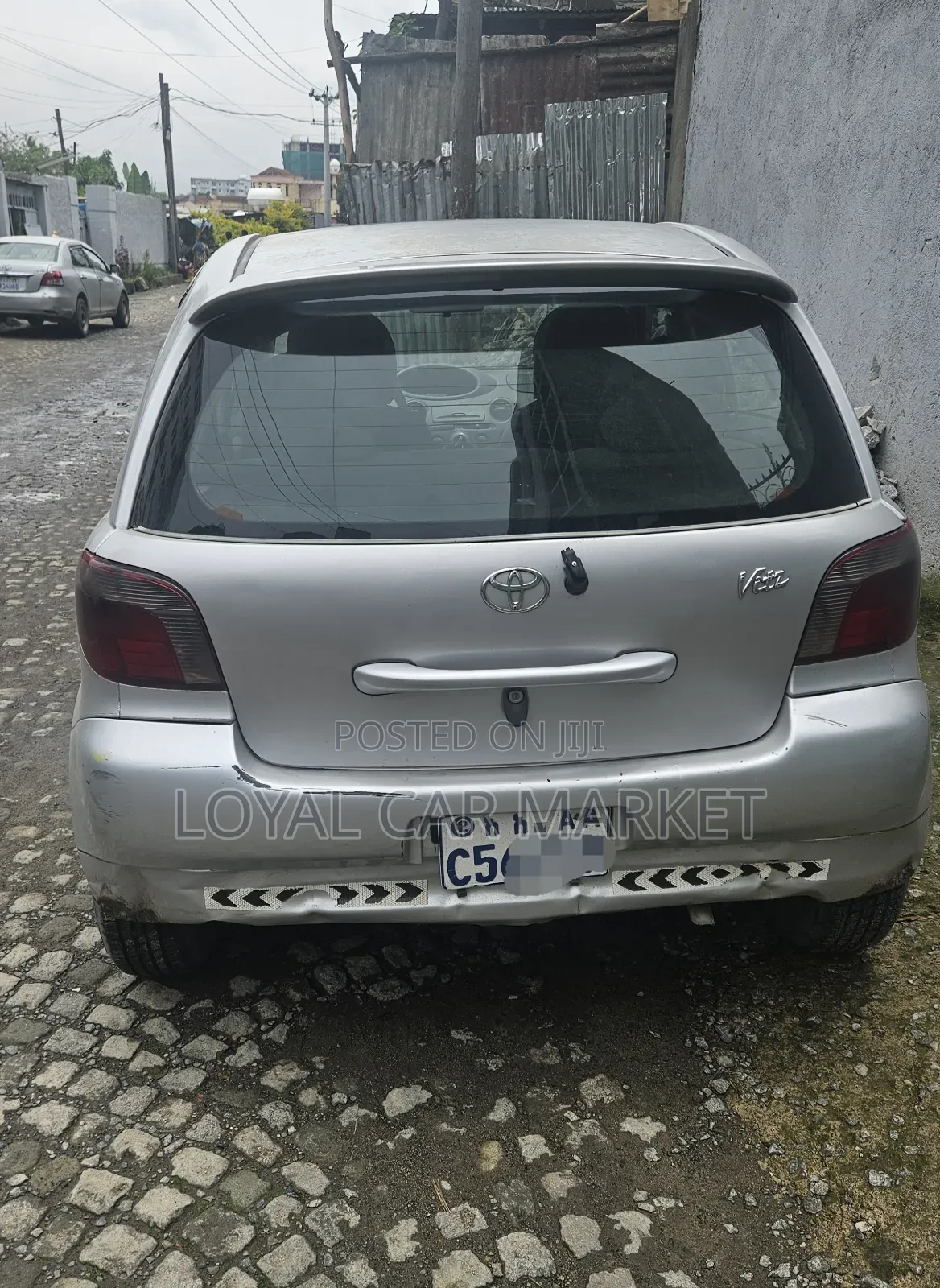 Toyota Vitz 2001 Silver