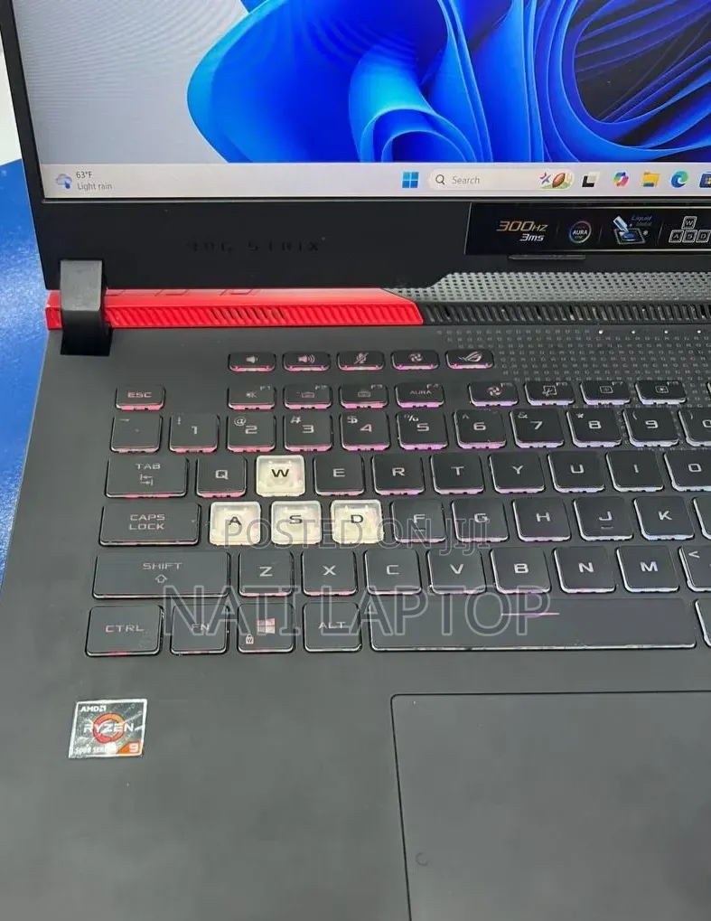 New Laptop Asus ROG Strix G15 16GB AMD Ryzen 9 SSD 512GB