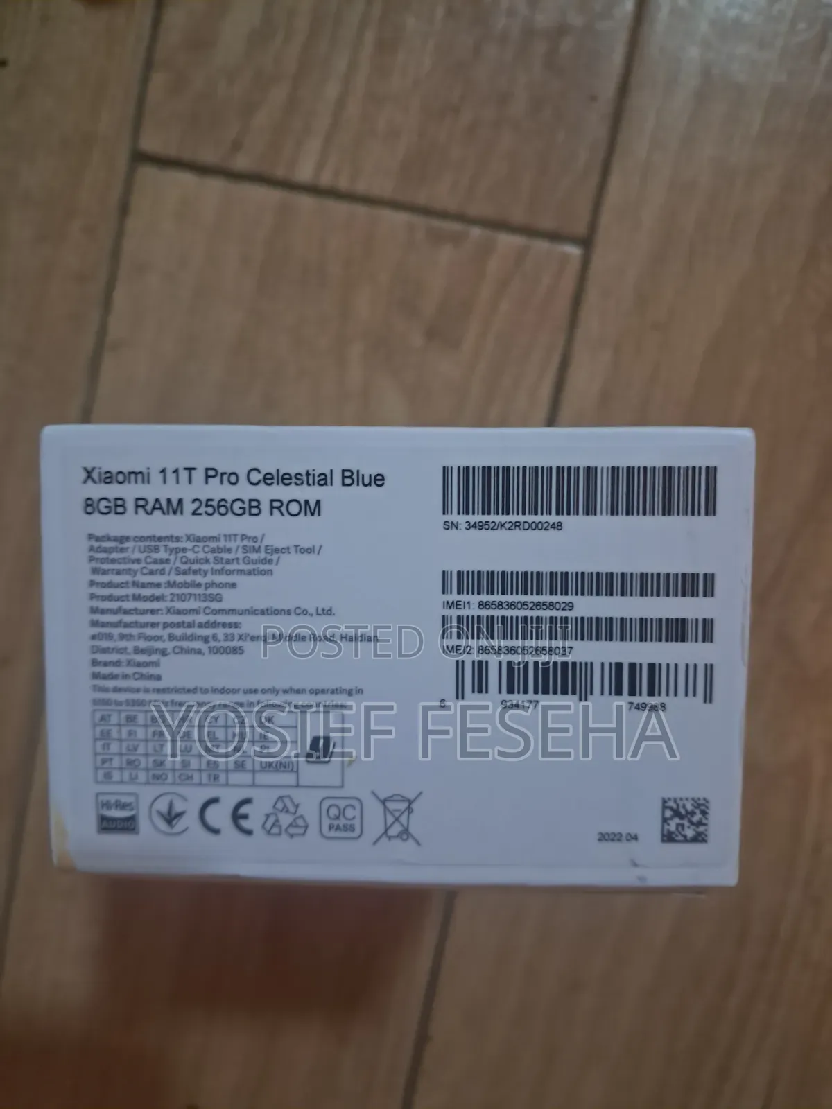New Xiaomi Redmi Note 11 Pro 5G 256 GB Gray