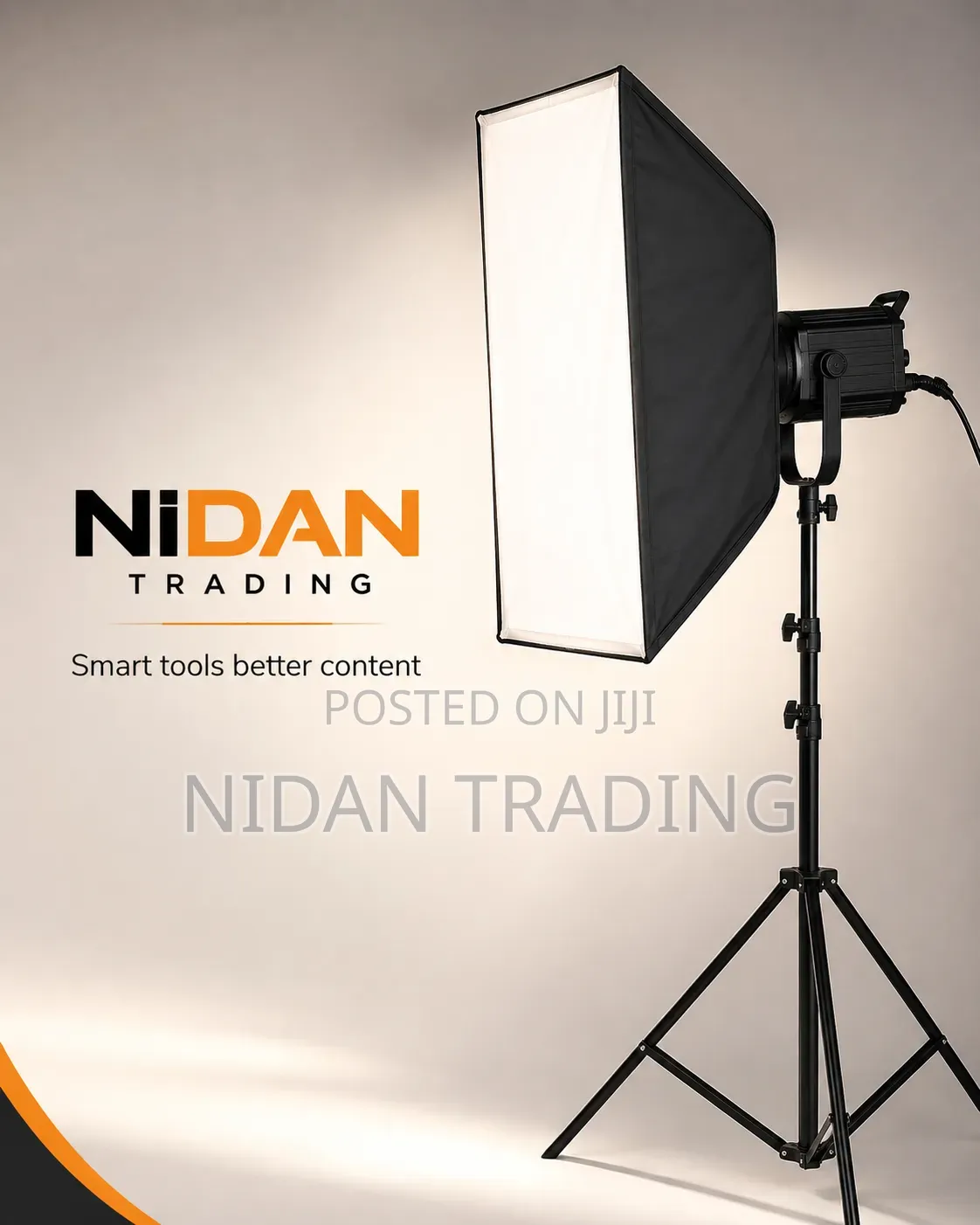 RGBW 600 Light With Stand and Soft Box
