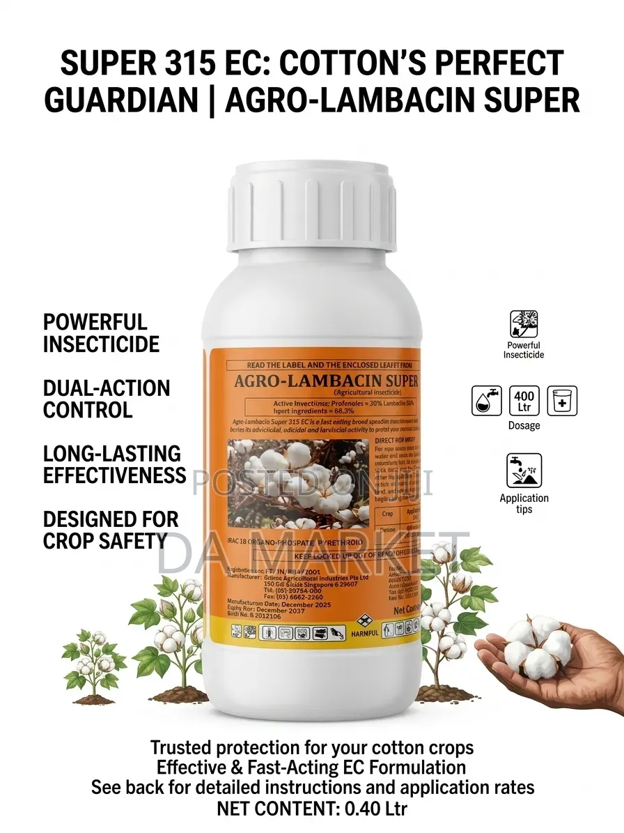 Agro-Lambacin Super 315 EC Agricultural Insecticide
