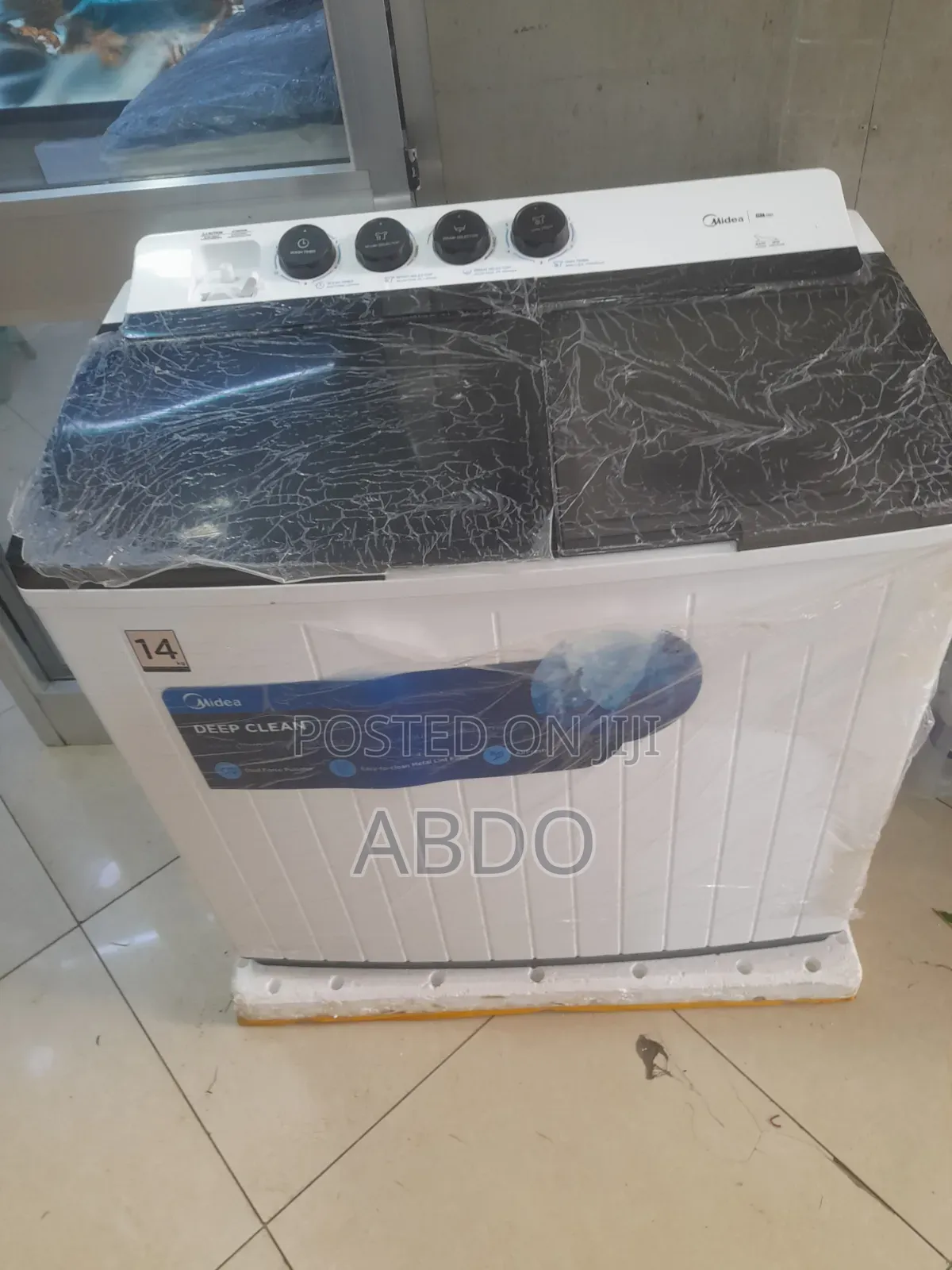 Midea Top Washing Mashine 14kg Quality Bale 6 Moter Doubel