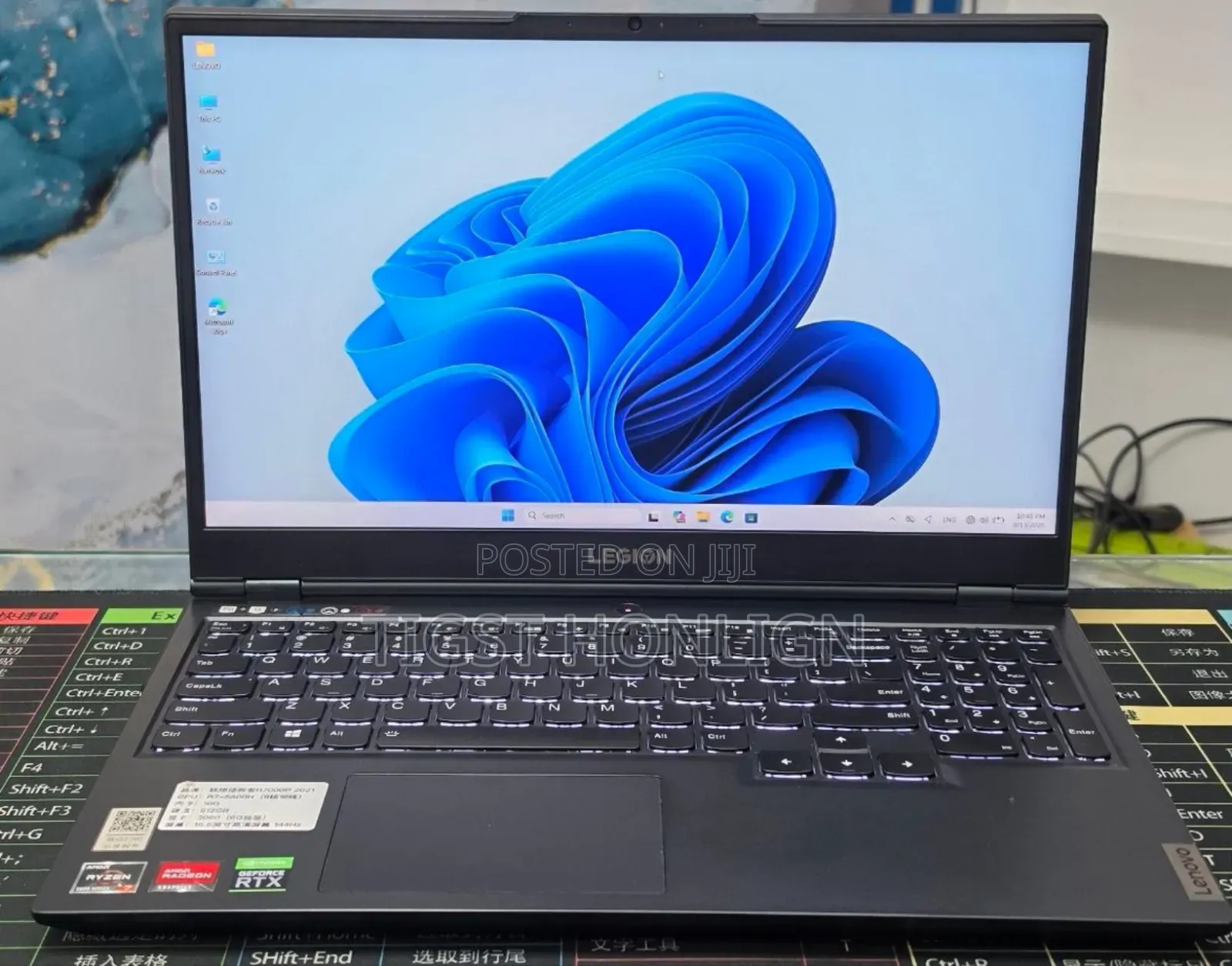 Laptop Lenovo Legion 5 16GB AMD Ryzen 7 SSD 512GB
