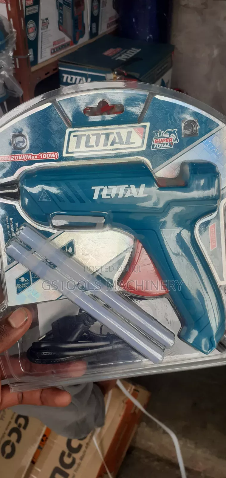 Total 20w/Max100w Glue Gun