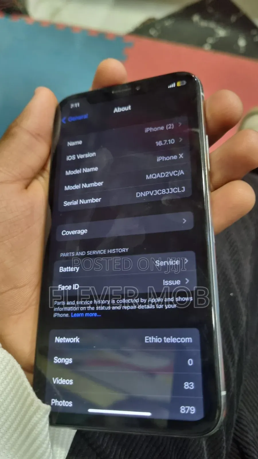 Apple iPhone X 64 GB White