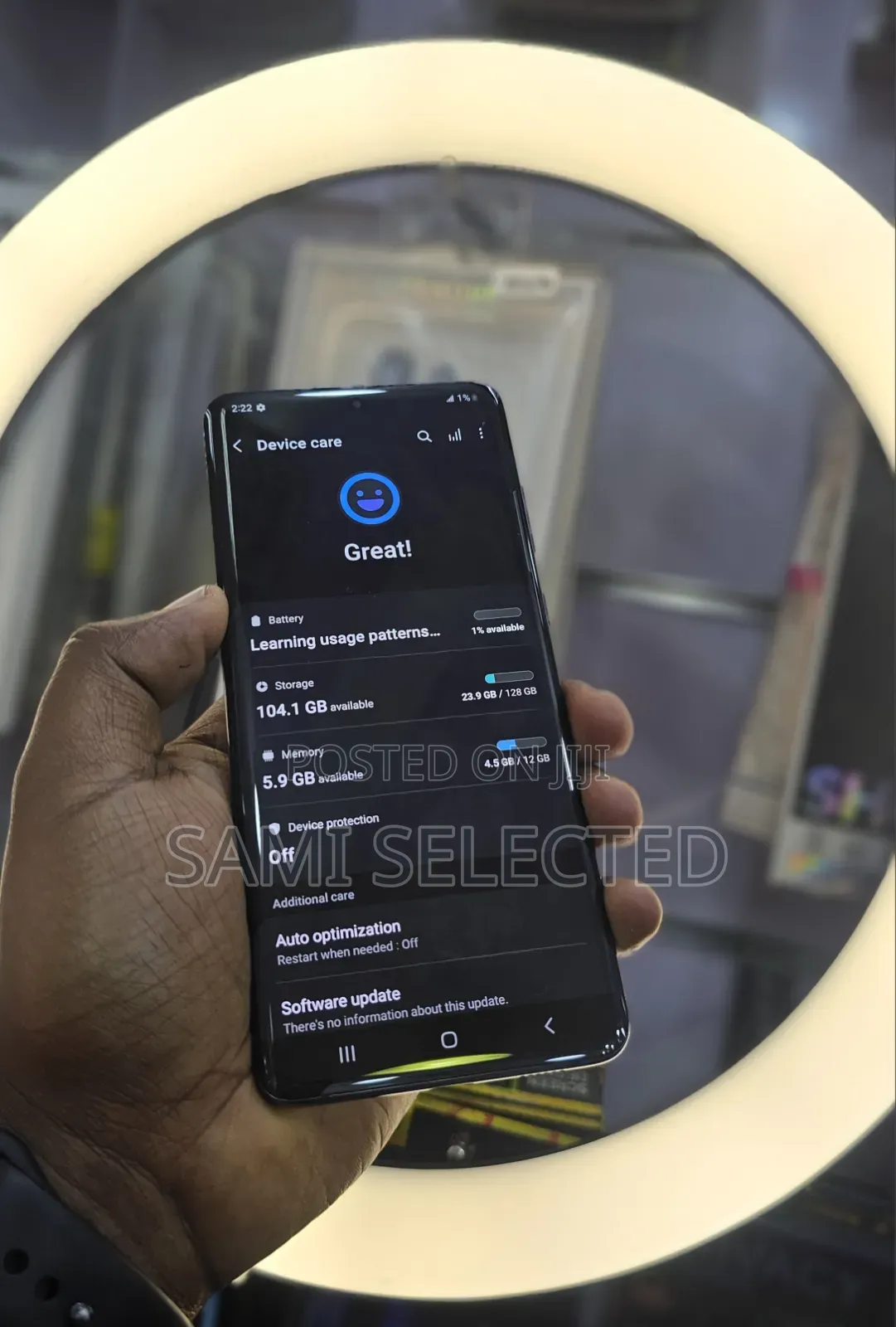 New Samsung Galaxy S20+ 5G 128 GB Black