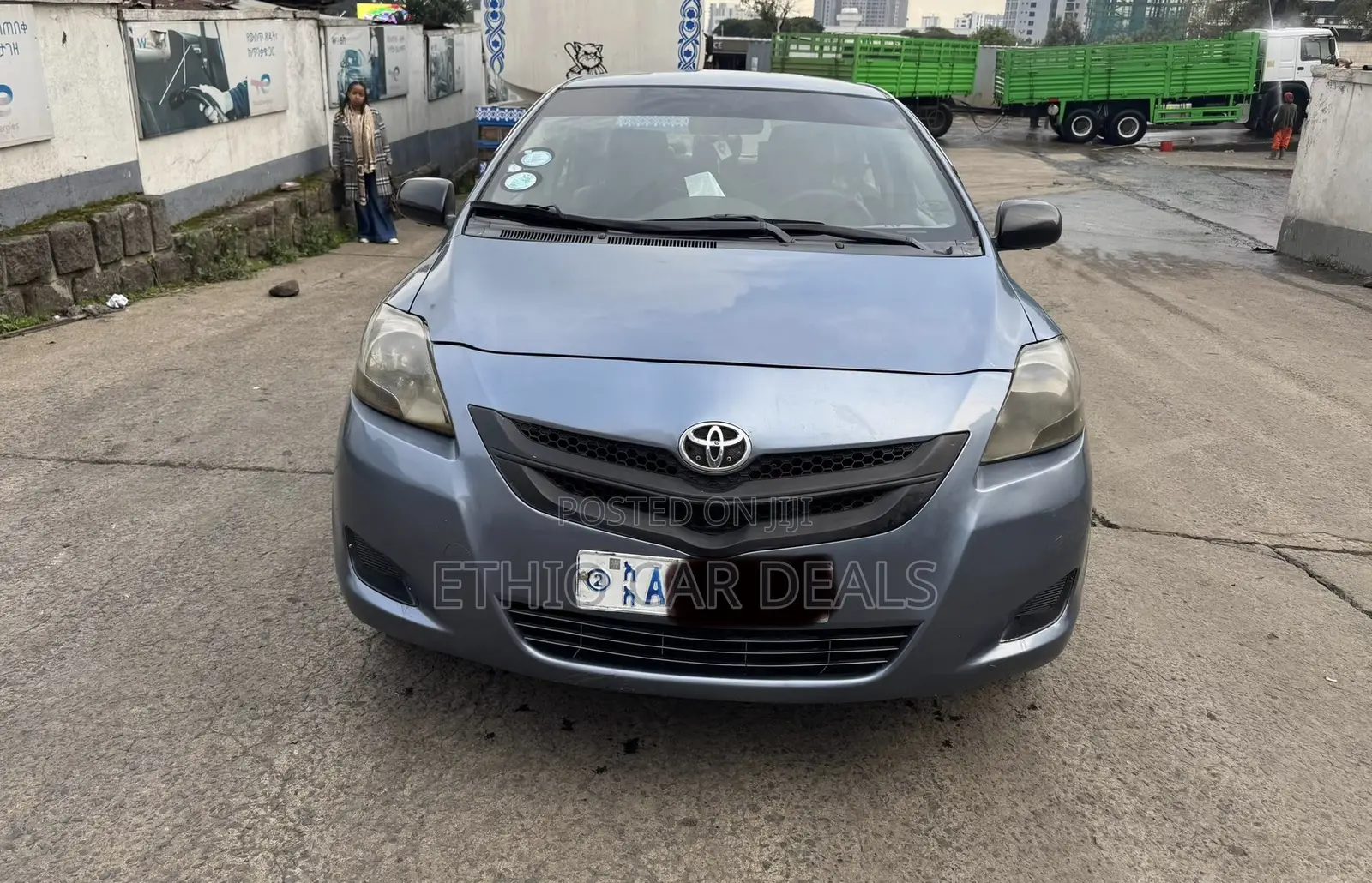 Toyota Yaris 2008 Blue