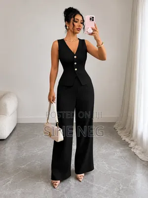 Elegant Top and Pants Set