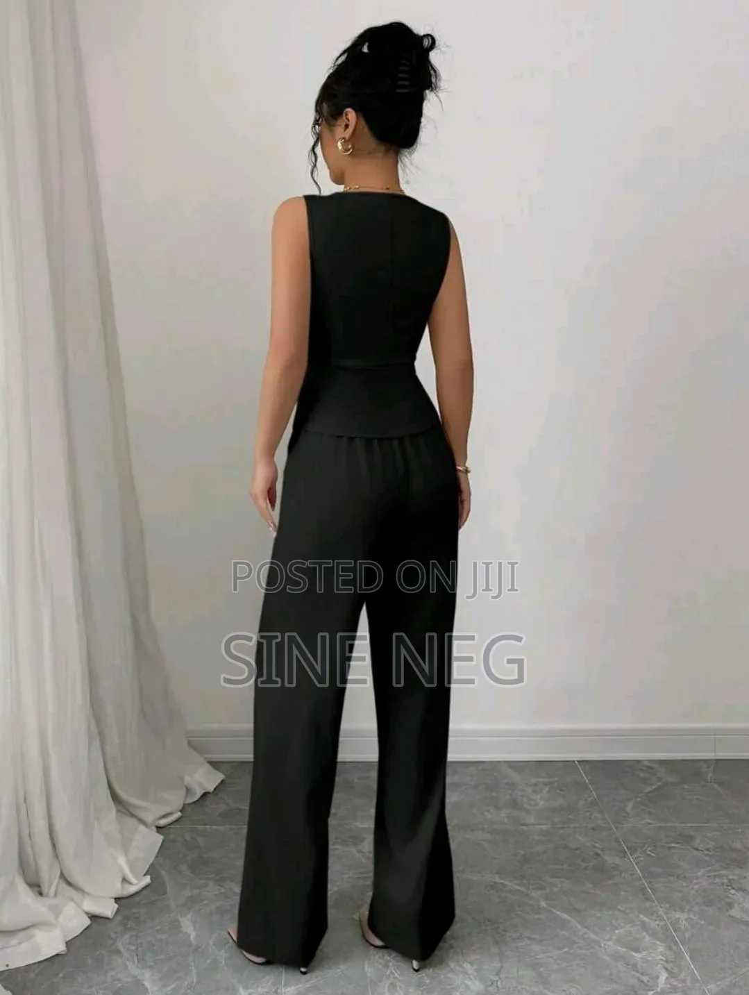Elegant Top and Pants Set